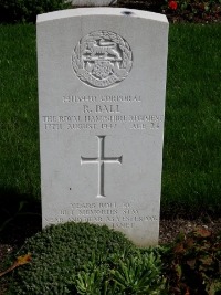 Klagenfurt War Cemetery - Ball, R